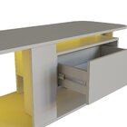 Rack Para Tv Até 55 Polegadas Com 1 Gaveta E Iluminação Em Le