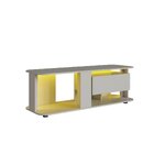 Rack Para Tv Até 55 Polegadas Com 1 Gaveta E Iluminação Em Le