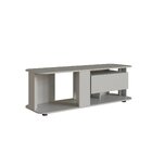 Rack Para Tv Até 55 Polegadas Com 1 Gaveta E Iluminação Em Le