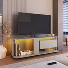 Rack Para Tv Até 55 Polegadas Com 1 Gaveta E Iluminação Em Le