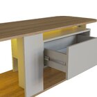 Rack Para Tv Até 55 Polegadas Com 1 Gaveta E Iluminação Em Le