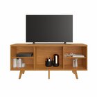 Rack Para Tv Até 55 Polegadas Com Palhinha Garra Candian 59cm