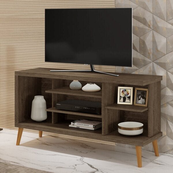 Rack Para Tv Até 55 Polegadas Egeo Carmolar Mocaccino