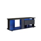 Rack Para Tv Até 55 Polegadas Estilo Gamer Com 1 Gaveta E Ilu