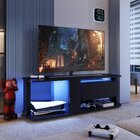 Rack Para Tv Até 55 Polegadas Estilo Gamer Com 1 Gaveta E Ilu