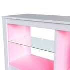 Rack Para Tv Até 55 Polegadas Estilo Gamer Com 2 Prateleiras