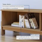 Rack Para Tv Até 55 Polegadas Frisado Ouro Preto  Cinamomo