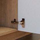 Rack Para Tv Até 55 Polegadas Frisado Ouro Preto  Cinamomo/of