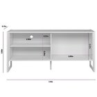 Rack Para Tv Até 55 Polegadas Gold Nature/off White