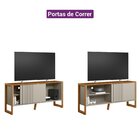 Rack Para Tv Até 55 Polegadas Gold Nature/off White