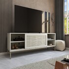 Rack Para Tv Até 55 Polegadas Heron 1 Porta Off White - Panor