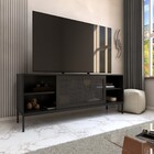 Rack Para Tv Até 55 Polegadas Heron 1 Porta Preto - Panorama