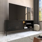 Rack Para Tv Até 55 Polegadas Heron 1 Porta Preto - Panorama