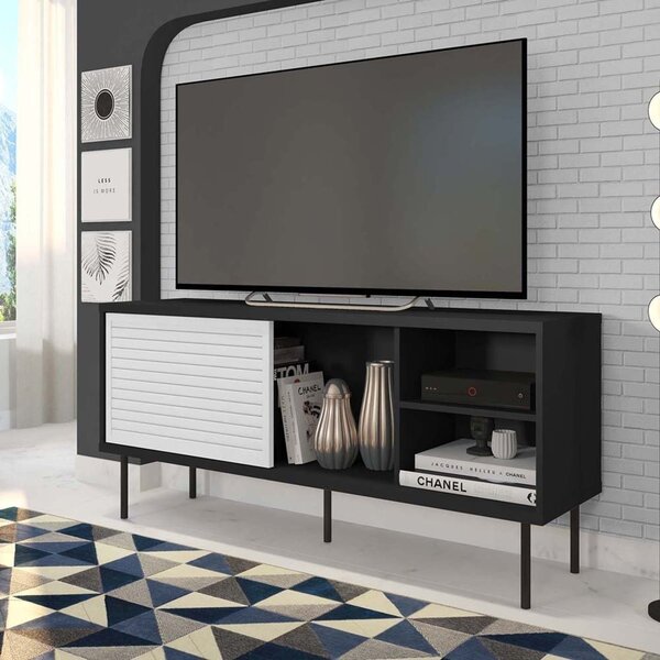 Rack Para Tv Até 55 Polegadas Industrial 136cm Em Bp Porta Pi