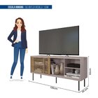 Rack Para Tv Até 55 Polegadas Industrial 136cm Em Bp Porta Ri