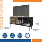 Rack Para Tv Até 55 Polegadas Industrial 136cm Em Bp Porta Te