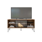 Rack Para Tv Até 55 Polegadas Industrial Retrô 136cm Em Bp Po