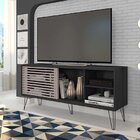 Rack Para Tv Até 55 Polegadas Industrial Retrô 136cm Em Bp Po