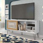 Rack Para Tv Até 55 Polegadas Industrial Retrô 136cm Em Bp Po