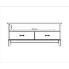 Rack Para Tv Até 55 Polegadas Madeira Maciça Bella Carvalho