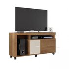 Rack Para Tv Até 55 Polegadas Prince Caemmun Buriti/off White