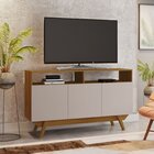 Rack Para Tv Até 55 Polegadas Retrô Celebrar Jcm Móveis Freij