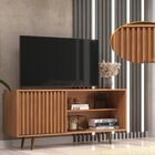 Rack Para Tv Até 55 Polegadas Ripado San Diego Freijó