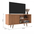 Rack Para Tv Até 55 Polegadas San Diego 1 Porta 3 Prateleiras