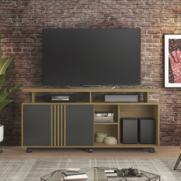 Rack Para Tv Até 58 Polegadas Humor 1 Porta Flex Noronha Off