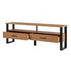 Rack Para Tv Até 60 Pol. Estilo Industrial 2 Gavetas F42 Frei