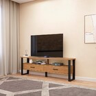 Rack Para Tv Até 60 Pol. Estilo Industrial 2 Gavetas F42 Frei