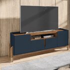 Rack Para Tv Até 60 Polegadas 190cm 4 Portas Lizz Versátile C