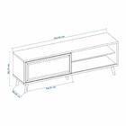 Rack Para Tv Até 60 Polegadas 1 Porta 163cm Barcelona Notável