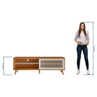 Rack Para Tv Até 60 Polegadas 1 Porta 163cm Barcelona Notável