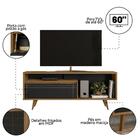 Rack Para Tv Até 60 Polegadas 1 Porta 163cm Denver Notável Fr