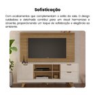 Rack Para Tv Até 60 Polegadas 2 Gavetas Michigan Off White/ca