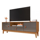 Rack Para Tv Até 60 Polegadas 2 Portas 1 Gaveta Esmeralda Plu