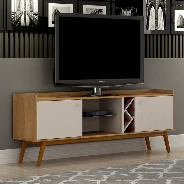 Rack Para Tv Até 60 Polegadas 2 Portas Com Adega Rio De Janei