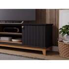 Rack Para Tv Até 60 Polegadas 2 Portas Porto Yescasa Preto Ch