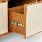 Rack Para Tv Até 60 Polegadas 3 Gavetas Madeira Maciça Artemo