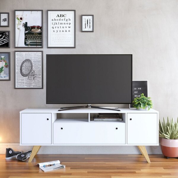 Rack Para Tv Até 60 Polegadas 3 Portas 1 Nicho Connect Colibr