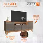 Rack Para Tv Até 60 Polegadas Adria 4 Portas Cinza Perola/noc