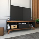 Rack Para Tv Até 60 Polegadas Albany 2 Portas 1 Gaveta Preto