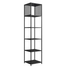 Rack Para Tv Até 60 Polegadas Com 5 Nichos Com Estante Telada