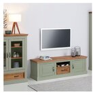 Rack Para Tv Até 60 Polegadas Em Madeira Maciça 1 Gaveta 2 Po