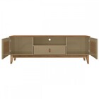 Rack Para Tv Até 60 Polegadas Esmeralda 2 Portas 1 Gaveta Cha