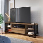 Rack Para Tv Ate 60 Polegadas Estilo Industrial 180cm Em Mdp