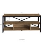 Rack Para Tv Até 60 Polegadas Industrial 137cm Steel Light Ar