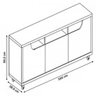 Rack Para Tv Até 60 Polegadas Jersey 2 Portas 1 Gaveta Champa