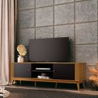 Rack Para Tv Até 60 Polegadas Legacy 1.6  Preto/naturalle